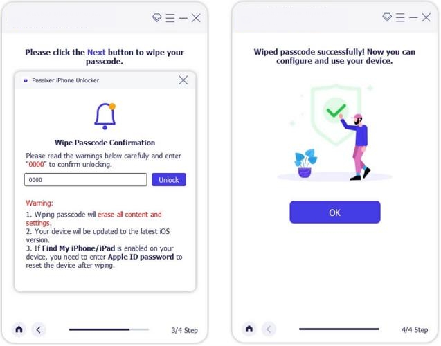 hit Unlock | Reset iPhone Passcode Without Data Loss