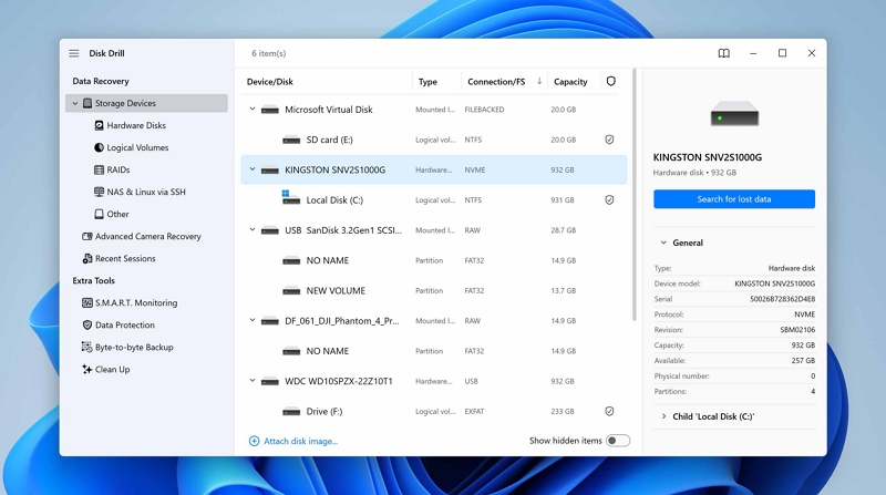 Disk Drill | data recovery tools