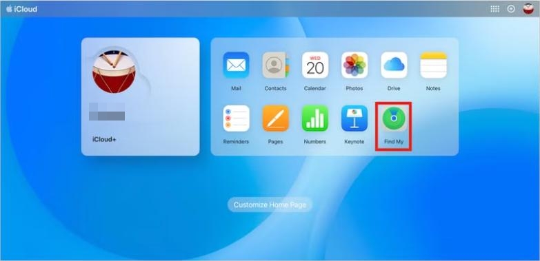 open Find My | Reset iPhone Passcode Without Data Loss