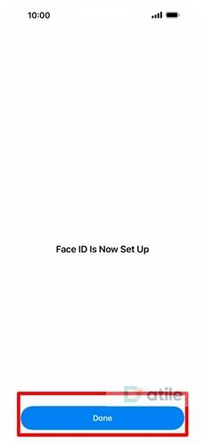 choose Done | Download Apps with Face ID