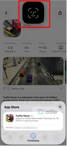 glance at iPhone | Download Apps with Face ID