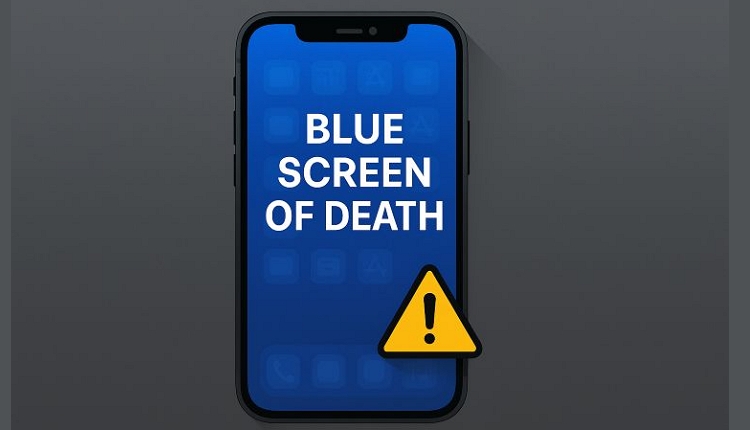 repair iPhone blue screen | iPhone Blue Screen of Death