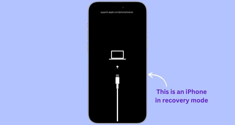 iPhone into recovery mode | iPhone Blue Screen of Death