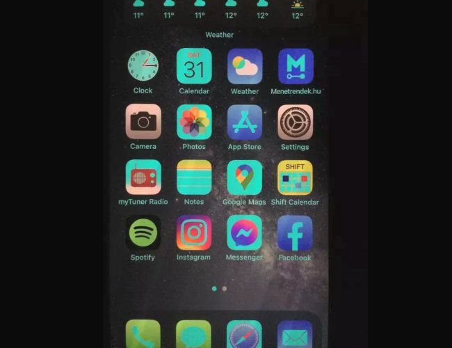 failed iOS update | iPhone Blue Screen of Death