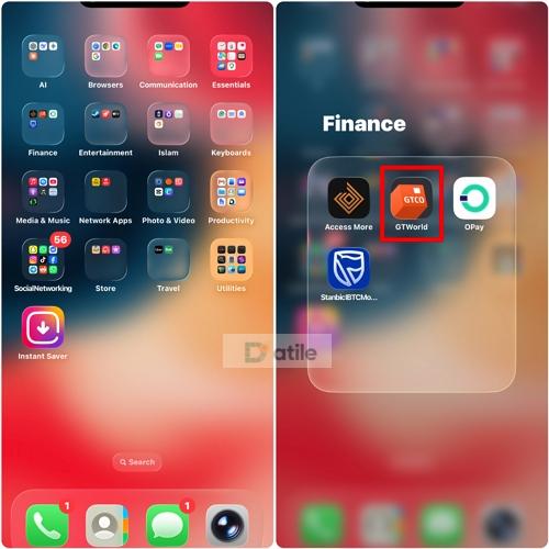 go to Home Screen | Download Apps with Face ID
