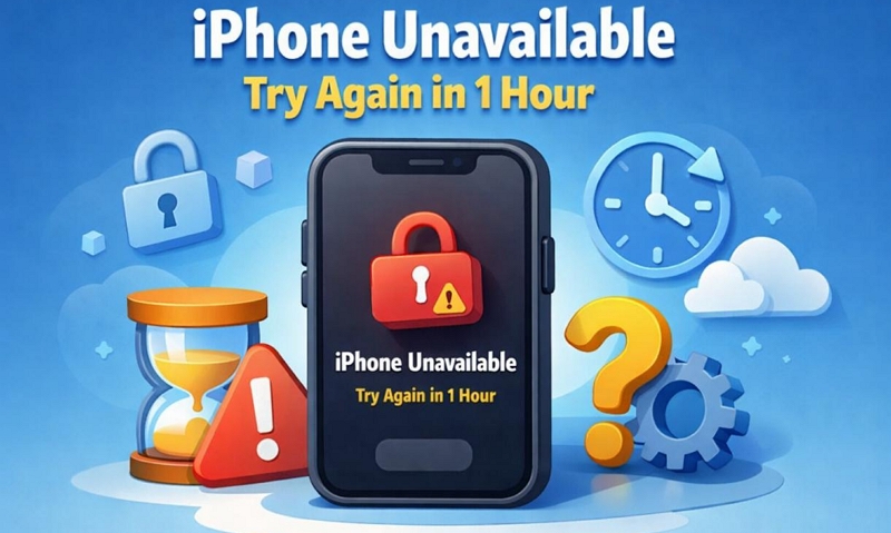 retrieve iPhone notes | iPhone Unavailable Try Again in 1 Hour