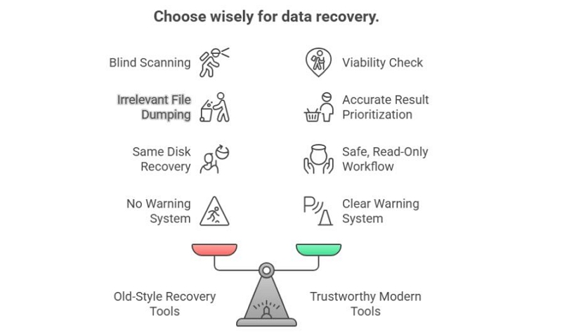 most dangerous recovery software | data recovery tools
