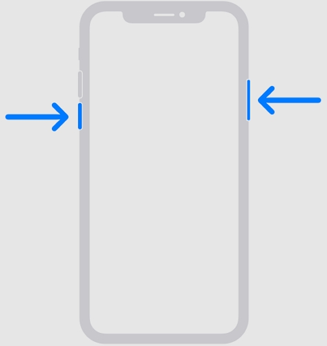 restart iPhone