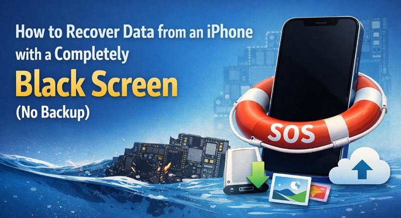 how iPhone storage | recover data from an iphone with black screen