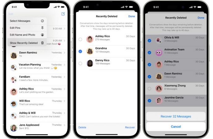 playable audio message | Recover Deleted Voice Messages on iPhone