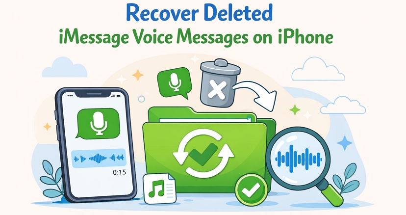 voice message recovery | Recover Deleted Voice Messages on iPhone