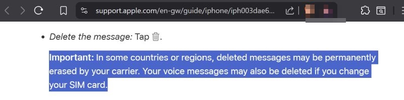 Recently Deleted | Recover Deleted Voicemails on iPhone