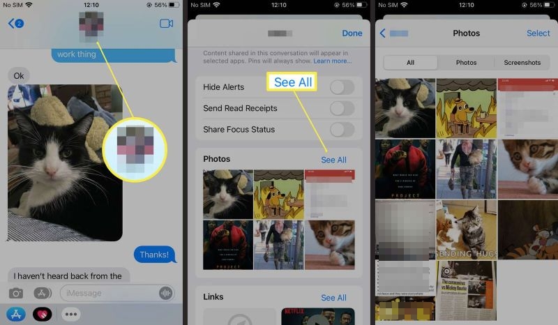 view Message | recover permanently deleted iPhone photos without backup