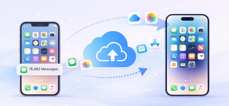 pair AirPods | Restore iCloud Backup on New iPhone