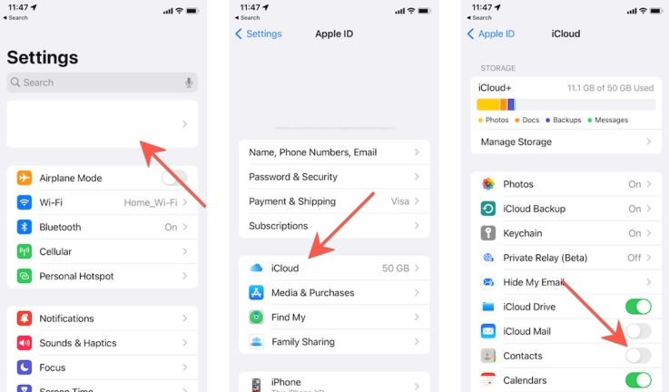 reach Contacts | Recover Contacts from iCloud to iPhone