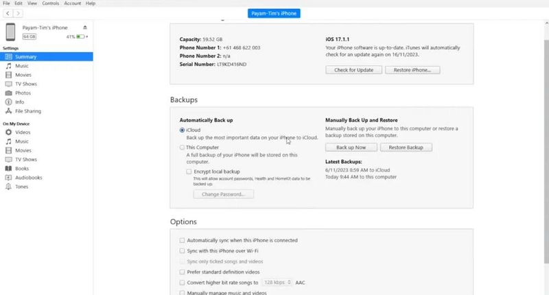 Connect your iPhone | recover deleted whatsapp business chats