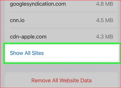 specific page URLs | see deleted safari history