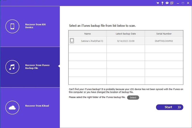 local backup | recover data from an iphone with black screen