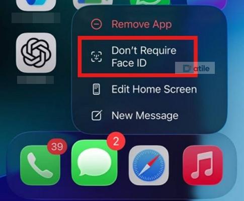 removed Face ID | Turn Off Face ID for Messages