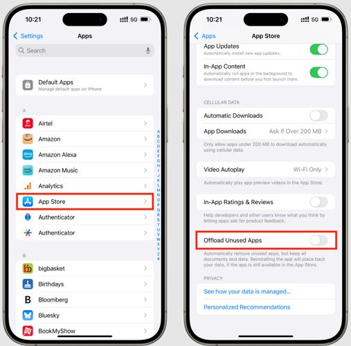 Offload Unused Apps off | Restore Missing Apps on iPhone