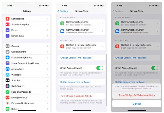 turn off Content Restrictions | Restore Missing Apps on iPhone