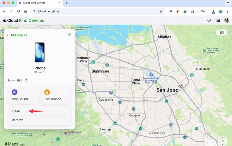choose Erase | Turn Off Face ID for Messages