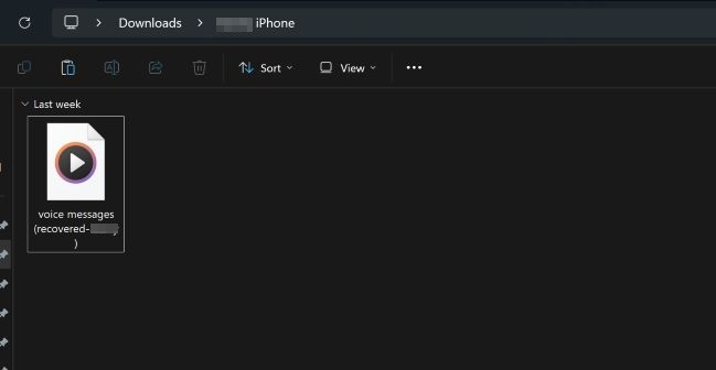 saved audio message | Recover Deleted Voice Messages on iPhone
