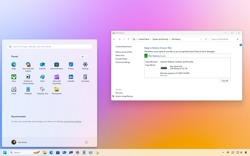 system and securit | recover deleted files from the recycle bin